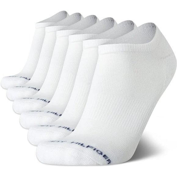 Tommy Hilfiger Other - Tommy Hilfiger Men's 6-Pack Athletic Cushion No Show White Ankle Socks Sz: 9-11